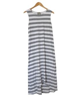 Dolan Left Coast Collection/ Anthropologie, Stripped Sleeveless Long Dress Sz:MP